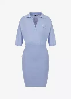 Короткое платье Armani Exchange, лазурный