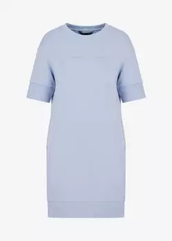 Короткое платье Armani Exchange, лазурный