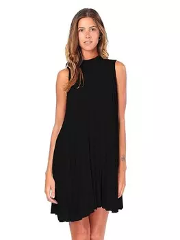 Короткое платье ASSUILI Plissee, черный