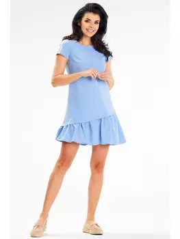 Короткое платье Awama, голубой