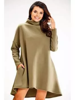 Короткое платье Awama Kleid, хаки