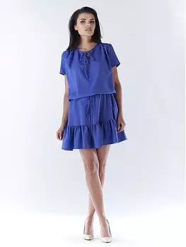 Короткое платье Awama, синий