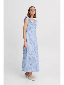 Короткое платье b.young A-Linien-Kleid BYBXHANYA DRESS - 20815856 Sommerkleid mit V-Ausschnitt in