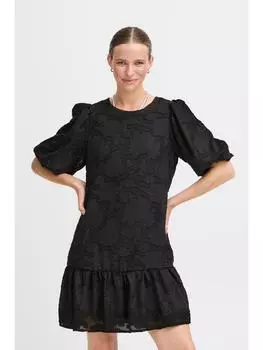 Короткое платье b.young Etuikleid BYFLIKKE SS DRESS 20817238 modisches Etuikleider, черный