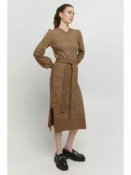 Короткое платье b.young, песочный