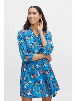 Короткое платье b.young, синий