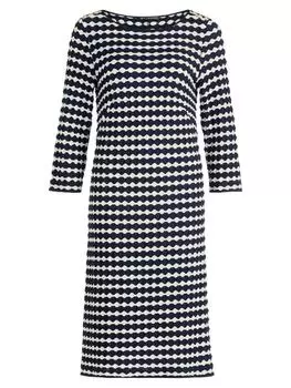 Короткое платье Betty Barclay, цвет dunkelblau/wei