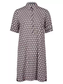 Короткое платье Betty Barclay Hemdblusen, цвет dark blue/beige