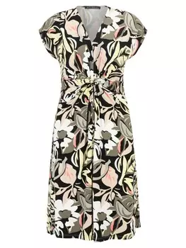 Короткое платье Betty Barclay Jersey, цвет black khaki