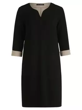 Короткое платье Betty Barclay Jerseykleid mit Eingrifftaschen, цвет Schwarz/Beige