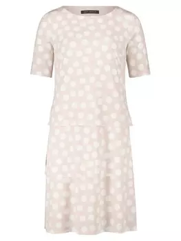 Короткое платье Betty Barclay Stufenkleid kurzarm, цвет Rose/Cream