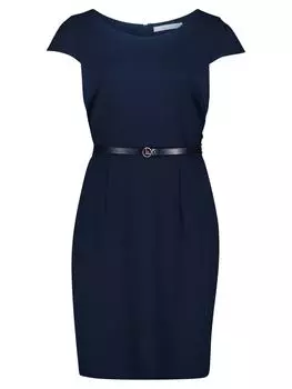 Короткое платье BETTY & CO Etuikleid mit Grtel, темно-синий