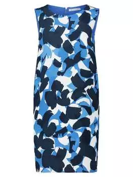 Короткое платье BETTY & CO Sommerkleid mit Reiverschluss, цвет Blue/Dark-Blue