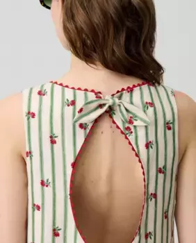 Короткое платье без рукавов Claudie Pierlot, мультиколор