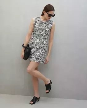 Короткое платье без рукавов Easy Wear, белый