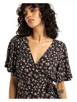 Короткое платье Billabong, черный