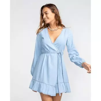 Короткое платье Billabong Good Feeling, синий