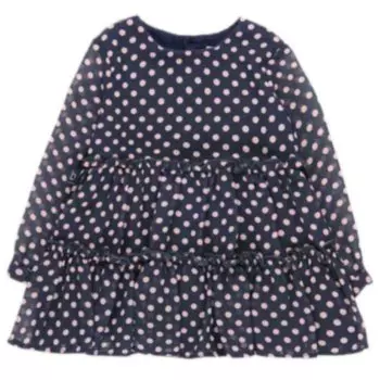 Короткое платье Boboli Chiffon, синий