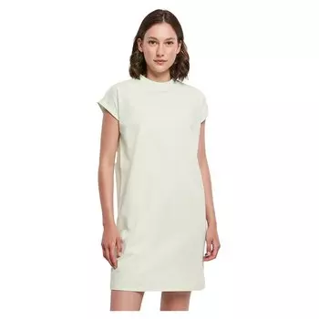 Короткое платье Build Your Brand Turtle Extended Shoulder Short Sleeve, бежевый