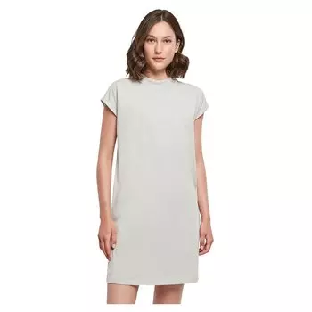 Короткое платье Build Your Brand Turtle Extended Shoulder Short Sleeve, бежевый