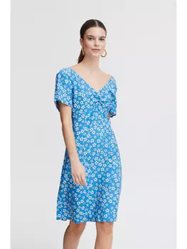 Короткое платье byoung Blusen, синий