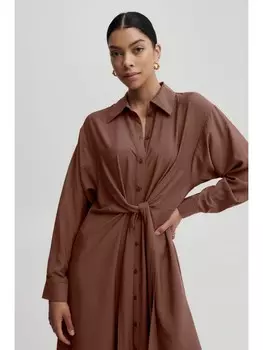 Короткое платье byoung Hemdblusen BYHOLLIE SHIRT 20811839, коричневый