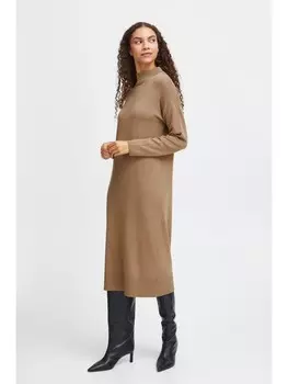 Короткое платье byoung Strick, коричневый