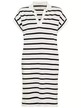 Короткое платье Camel Active, белый/черный