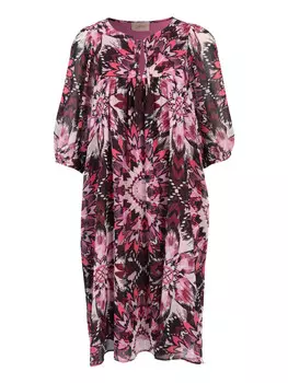 Короткое платье CARTOON Casual, цвет lilac/dark red