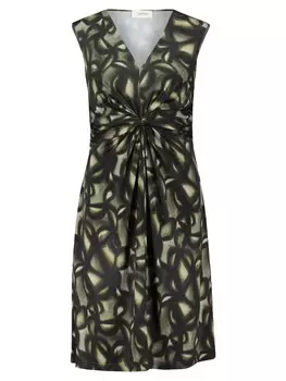 Короткое платье CARTOON Casual ohne Arm, цвет schwarz/grn