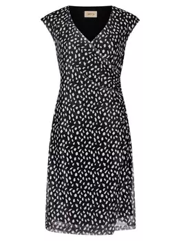 Короткое платье CARTOON Casual ohne Arm, черный/белый