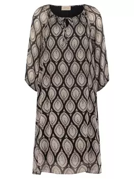 Короткое платье CARTOON Chiffon, черный/белый