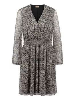 Короткое платье CARTOON Chiffon, цвет schwarz/grn