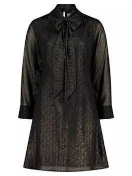 Короткое платье CARTOON Chiffon, цвет schwarz/gold