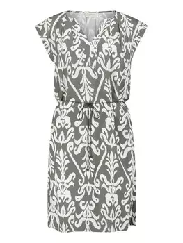 Короткое платье CARTOON Tunika, цвет khaki/cream