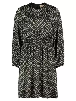 Короткое платье CARTOON Wickel, цвет khaki/schwarz