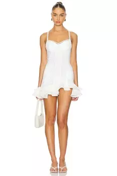 Короткое платье cherrie Charo Ruiz Ibiza, белый