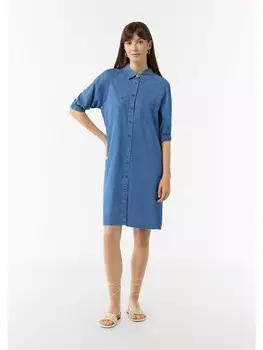 Короткое платье comma CI Kleid kurz, синий