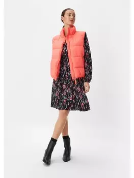 Короткое платье comma CI Kleid kurz, цвет Mehrfarbig-schwarz