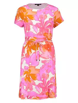Короткое платье comma, цвет pink/orange