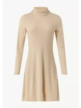 Короткое платье comma Kleid kurz, бежевый