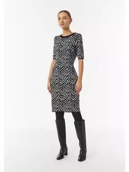 Короткое платье comma Kleid kurz, черный