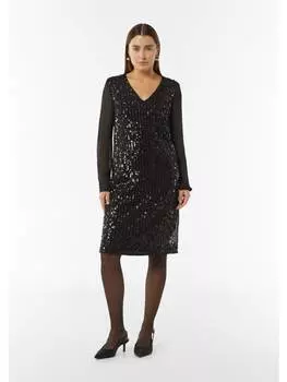 Короткое платье comma Kleid kurz, черный