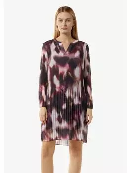 Короткое платье comma Kleid kurz, фиолетовый