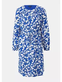 Короткое платье comma Kleid kurz, синий