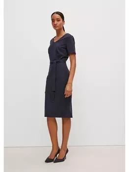 Короткое платье comma Kleid kurz, синий