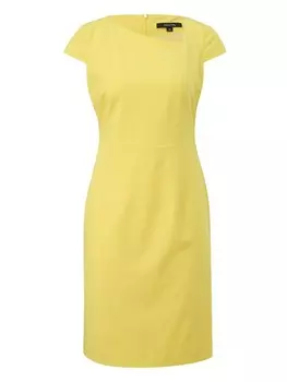 Короткое платье comma Kleid kurz, желтый