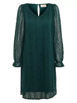 Короткое платье Cream, зеленый