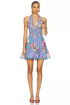 Короткое платье Faye Charo Ruiz Ibiza, blue