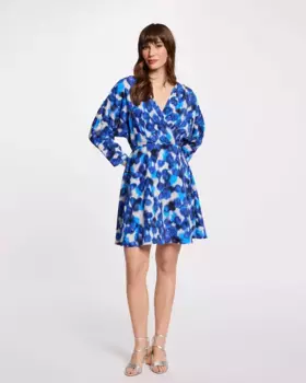 Короткое платье фигуристки Morgan, синий